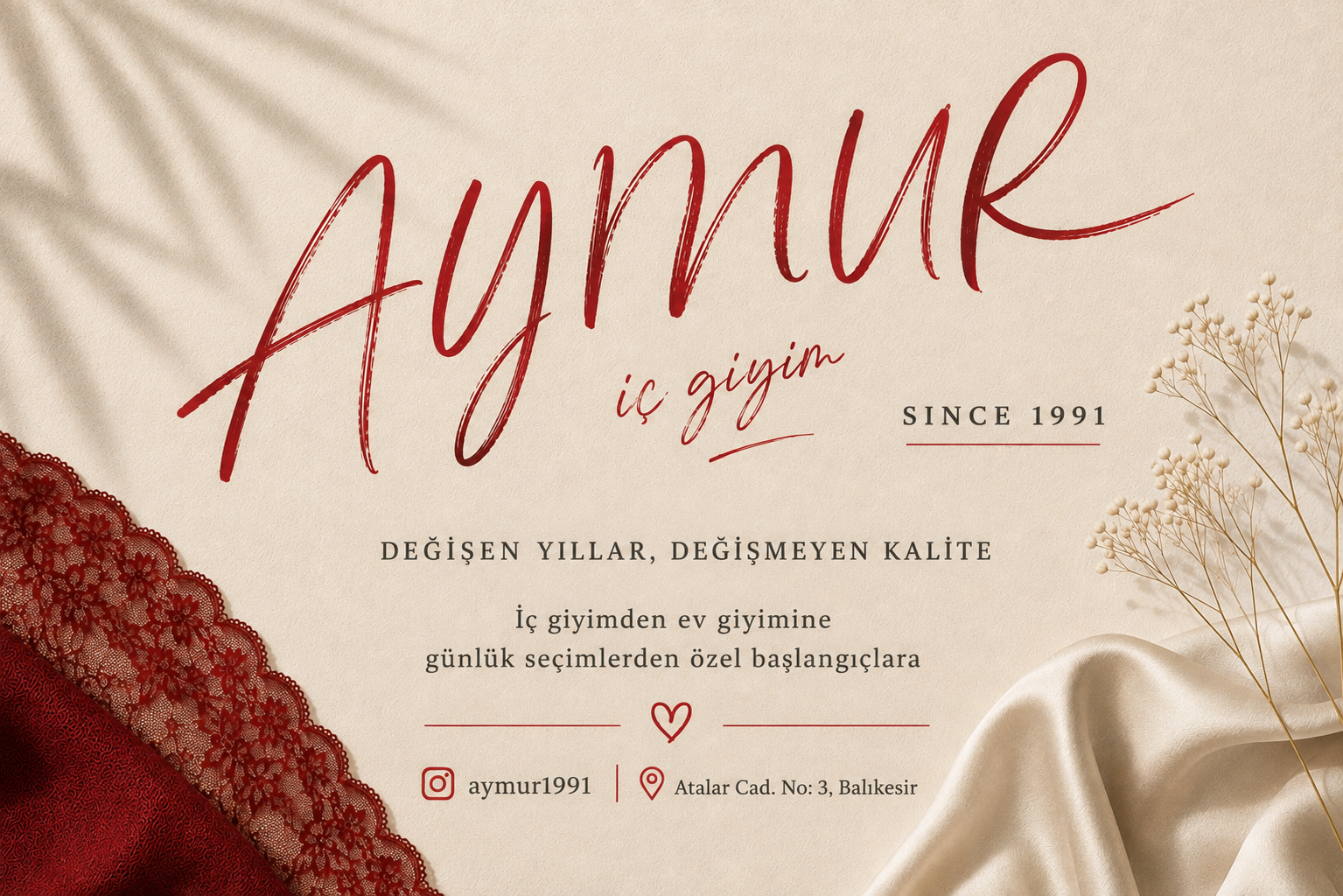 Aymur İç Giyim - Since 1991